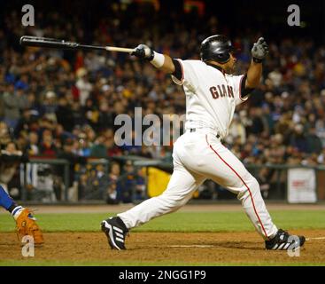 Marvin Benard of the San Francisco Giants before a 1999 Major