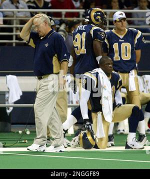 7 September 2003: Leonard Little of the St. Louis Rams during the