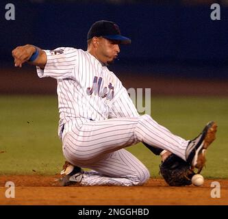 Adrian Beltre of the Los Angeles Dodgers bats during a 2002 MLB season game  at Dodger Stadium, in Los Angeles, California. (Larry Goren/Four Seam Images  via AP Images Stock Photo - Alamy