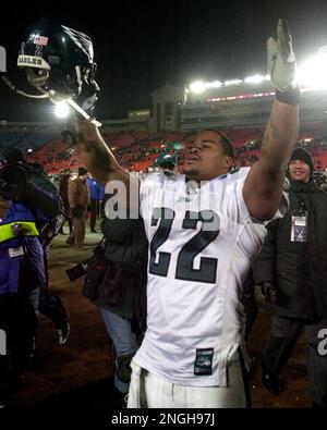 19 Jan 2002: Duce Staley of the Philadelphia Eagles during the Eagles 33-19  victory over the Chicago Bears in an NFC Divisional Playoff game at Soldier  Field in Chicago, Illinois. (Icon Sportswire