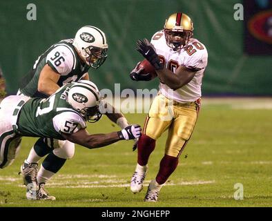 Garrison Hearst of the San Francisco 49ers during the Niners 19-17