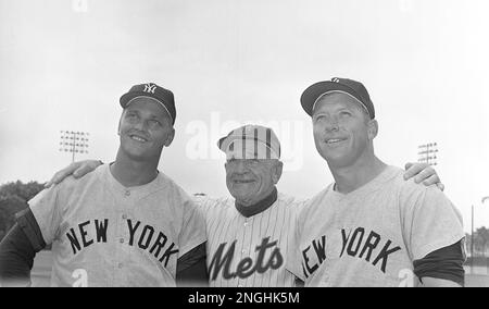 Rodger Maris of the New York Yankees poses with shirt number 55