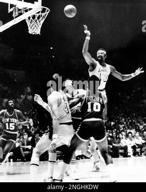 Beverly Hills, USA. 02nd Aug, 2023. Wilt Chamberlain's game worn 1972 LA  Lakers jersey is up for auction at Sotheby's. The jersey was worn by  Chamberlain as he helped the Lakers win