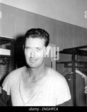 Ted Williams Locker Room Photo Signed