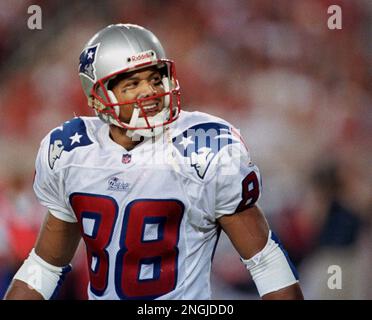 Terry Glenn 8x10 color photo New England Patriots New Old Stock