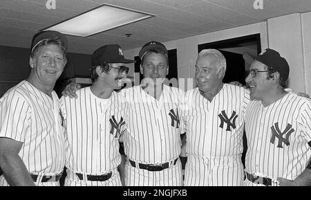 Rodger Maris of the New York Yankees poses with shirt number 55