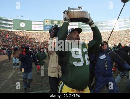 Brett Favre, Reggie White, NFC Championship, Packers vs. Panthers