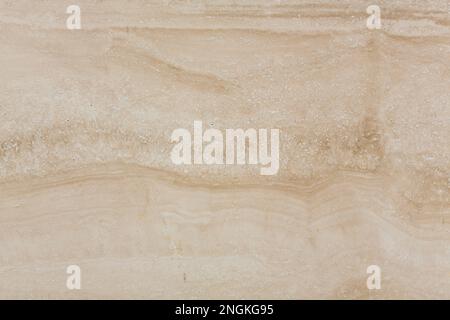 Natural texture of Travertine with high resolution, glossy slab marble texture of stone for digital wall tiles and floor tiles, granite slab stone Stock Photo