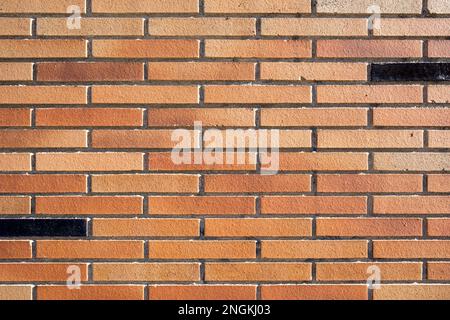 Background from a brown clinkered wall Stock Photo