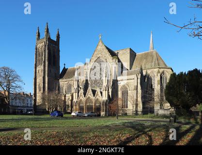 All Saint's Parish Church, Leamington Spa, Warwickshire, England Stock Photo