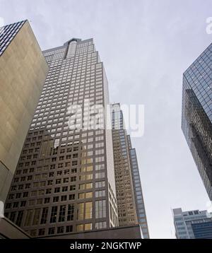 Bankers Hall Downtown Calgary Alberta Stock Photo