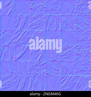Normal map Floor tiles texture, Normal mapping Floor tiles Stock Photo
