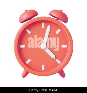 3d alarm clock Stock Vector