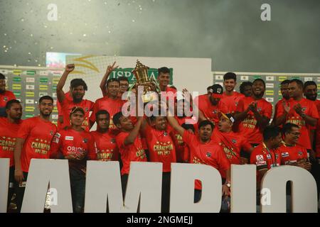 Bangladesh Premier League (BPL) final match between Cumilla Victorians ...