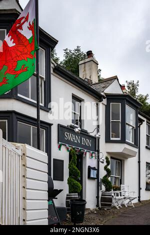 LITTLE HAVEN, PEMBROKESHIRE/UK - SEPTEMBER 12 : View of the Swan Inn at Little Haven Pembrokeshire on September 12, 2019 Stock Photo