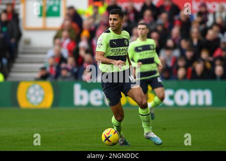 Nottingham, UK. 18th February 2023Rodri of Manchester City during the Premier League match between Nottingham Forest and Manchester City at the City Ground, Nottingham on Saturday 18th February 2023. (Photo: Jon Hobley | MI News) Credit: MI News & Sport /Alamy Live News Stock Photo