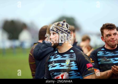 Ammanford RFC v St Joseph's RFC 2023 WRU Cup Stock Photo