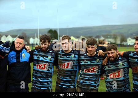 Ammanford RFC v St Joseph's RFC 2023 WRU Cup Stock Photo