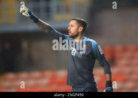 18th February 2023; Tannadice Park, Dundee, Scotland: Scottish Premiership Football, Dundee United versus St Johnstone; Remi Matthews of St Johnstone Stock Photo