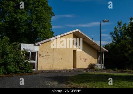 Mid Wales Counties Mental Hospital Stock Photo