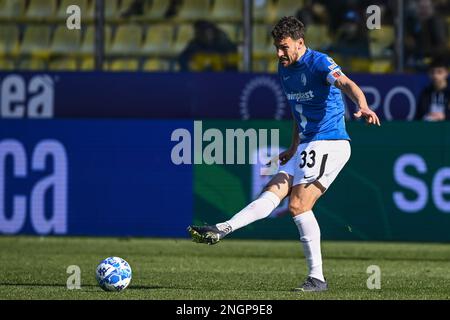 February 18, 2023, Parma, Emilia Romagna, Italy: Tardini Stadium, 18.02.23  Woyo Coulibaly (26 Parma) during the Serie B match between Parma and Ascoli  at Tardini Stadium in Parma, Italia Soccer (Credit Image: ©