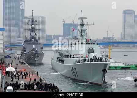 Tokyo, Japan - November 28, 2007: People's Liberation Army Navy PLANS ...