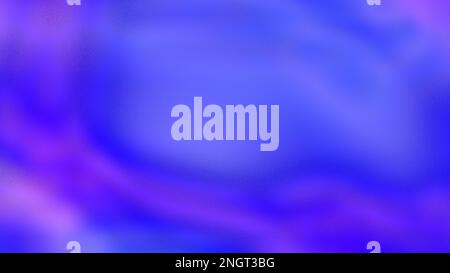 An abstract blurry colored background with a grainy texture overlay. The texture of the noise on a dark blue background. Color effect of soft noise. Stock Photo