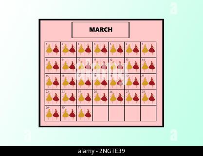 8 eight date day march month happy woman's day text font calligraphy ...