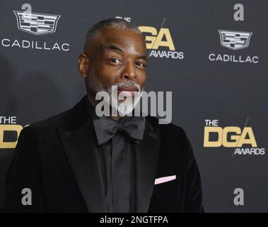Beverly Hills, United States. 18th Feb, 2023. LeVar Burton attends the 75th annual Directors Guild of America Awards at the Beverly Hilton in Beverly Hills, California on Saturday, February 18, 2023. Photo by Jim Ruymen/UPI Credit: UPI/Alamy Live News Stock Photo
