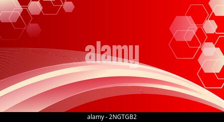 abstract pink background with lines Stock Vector