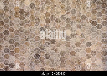 Natural Stone Tile Pattern Background Stock Photo