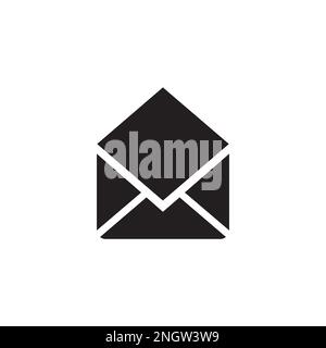 Envelope icon vector, email or incoming message. Mail icon vector for web, computer and mobile app. Message envelope line art icon for apps Stock Vector