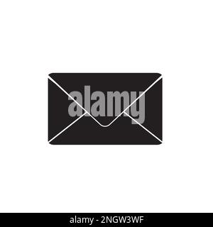 Envelope icon vector, email or incoming message. Mail icon vector for web, computer and mobile app. Message envelope line art icon for apps Stock Vector