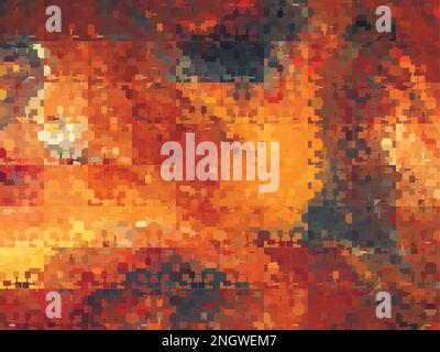 Stylized abstract background of magma. vector illustration Stock Vector