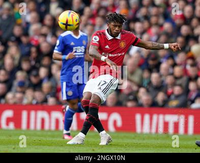 Manchester, UK. 19th Feb, 2023. Fred of Manchester United during the Premier League match at Old Trafford, Manchester. Picture credit should read: Andrew Yates/Sportimage Credit: Sportimage/Alamy Live News Stock Photo