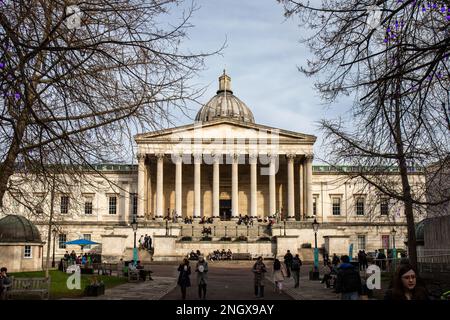 University College London, UCL Main Building or the Wilkins Building in London, England Stock Photo