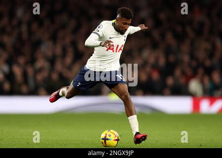 Tottenham Hotspur Stadium, London, UK. 19th Feb, 2023. Premier League Football, Tottenham Hotspur versus West Ham United; Emerson of Tottenham Hotspur Credit: Action Plus Sports/Alamy Live News Stock Photo