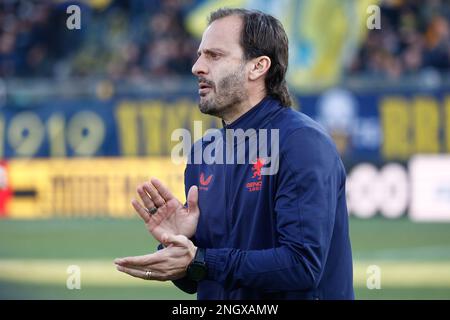 February 3, 2023, Modena, Italy: Modena, Italy, Alberto Braglia stadium,  February 03, 2023, Shady Oukhadda (Modena during Modena FC vs Cagliari  Calcio - Italian soccer Serie B match. (Credit Image: © Luca