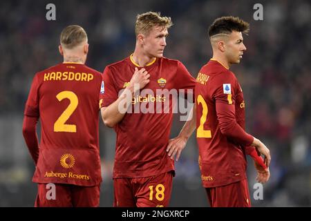 Futebol : Serie a 2022 2023 Jogo Dia 30 Como Roma Vs. Estádio Olímpico De  Calcio Udinês Em Roma Foto Editorial - Imagem de entre, abril: 275252301