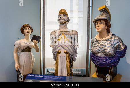 exhibits within No 11 Storehouse 'Age of Sail' exhibitition at the ...