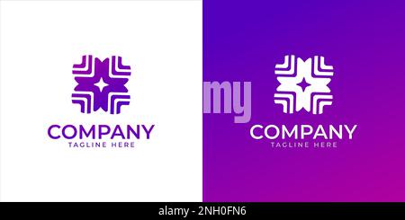 creative abstract logo design Stock Vector