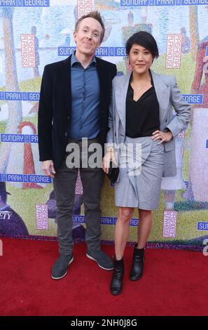 Jim Cashman, Michelle Non, at Opening Night For 'Sunday In The Park With George' at Pasadena Playhouse in Pasadena, CA, USA on February 19, 2022. Photo by Fati Sadou/ABACAPRESS.COM Stock Photo