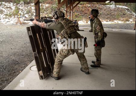 A Green Beret assigned to 1st Battalion, 10th Special Forces Group