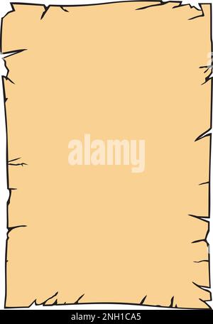 Texture of the old paper color. Stock Vector