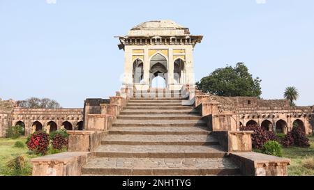 View of Ashrafi Mahal, Mandu, Madhya Pradesh, India. Stock Photo