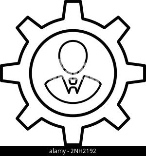 Technical Expert icon design template vector illustration for graphic ...