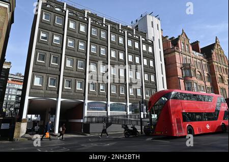 The Lister Hospital part of HCA Healthcare UK, Chelsea Bridge Road, London, UK. February 2023. Stock Photo