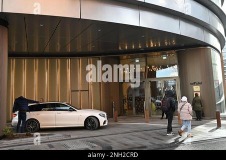 art'otel battersea power station. London. UK. February 2023. Stock Photo