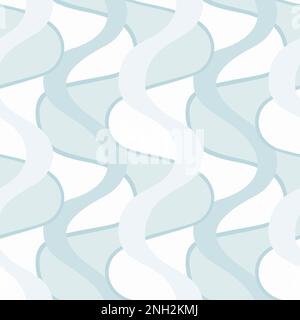 Undulating seamlessly repeating wallpaper pattern Stock Photo
