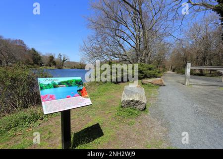 Frank Melville Memorial Park Setauket Long Island New York Stock Photo